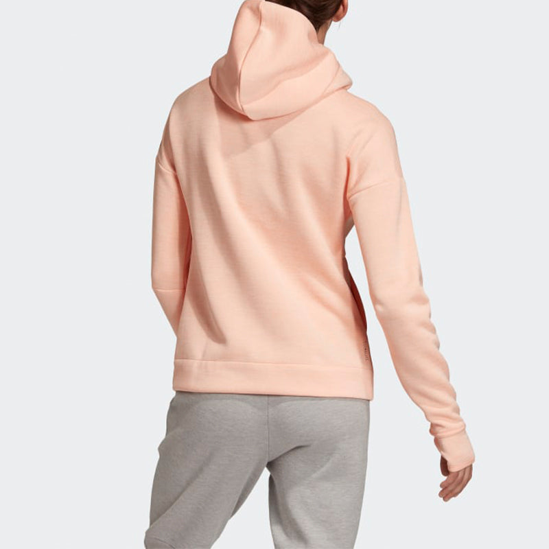 (WMNS) adidas Sports Hooded Coat Pink EK4323