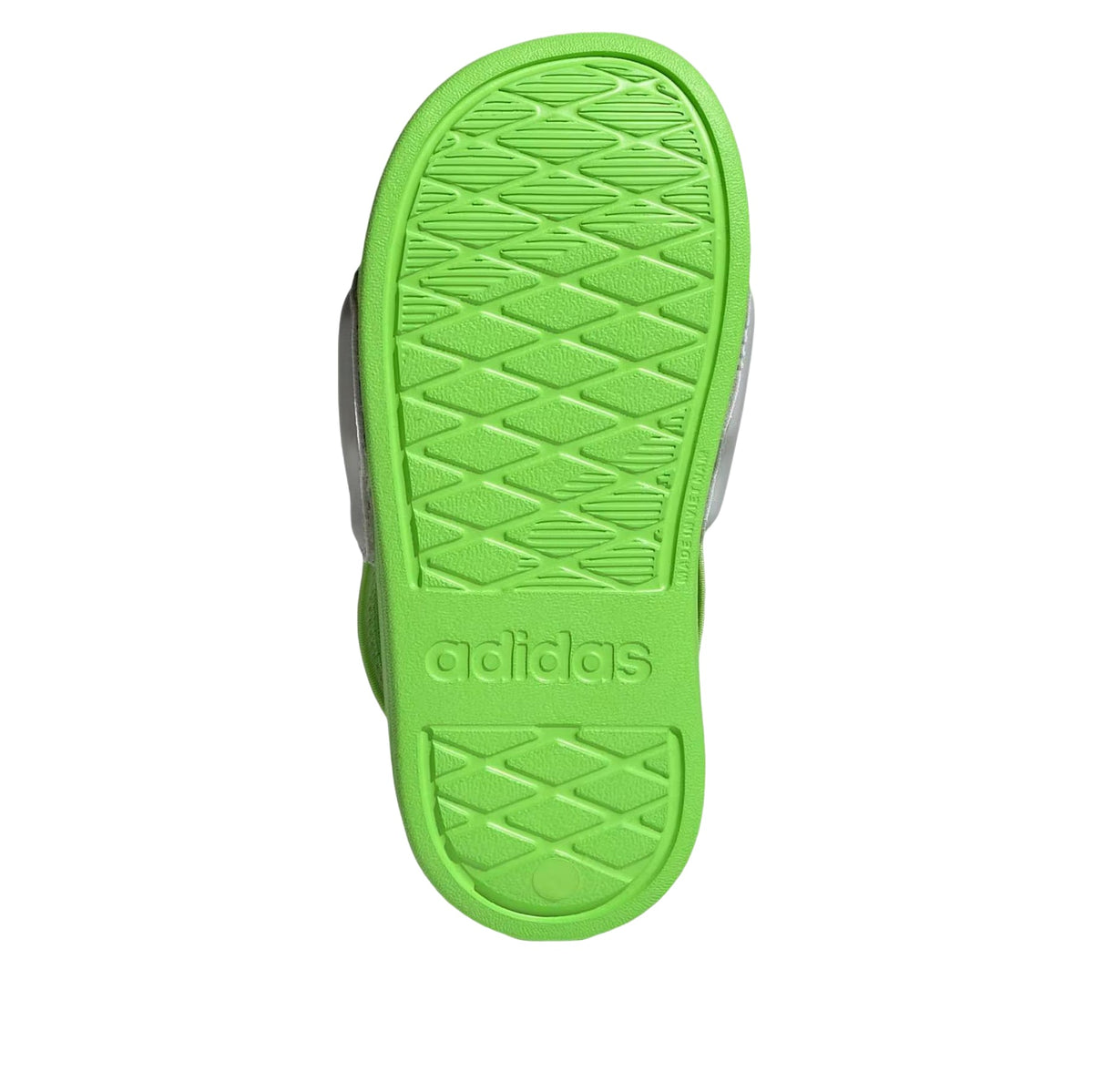(PS) adidas x Pixar Toy Story Adilette Estrap Slides 'Semi Solar Green Purple Burst Grey Two' JQ4366