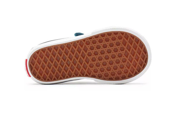 Vans SK8-Mid Breathable Wear-resistant Non-Slip Low Tops Casual Skateboarding Shoes Blue VN0A5DXD9EM
