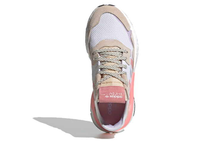 (WMNS) adidas Nite Jogger 'White Glory Pink' FX7459