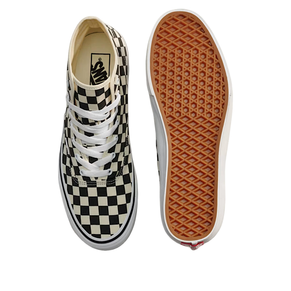 Vans Authentic Hi 2.0 Checkerboard 'Black True White' VN000E8HBMW