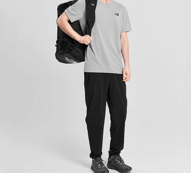 Men's THE NORTH FACE FlashDry-XD hygroscopic Sweat-Wicking Training Gray 4NCR-DYX
