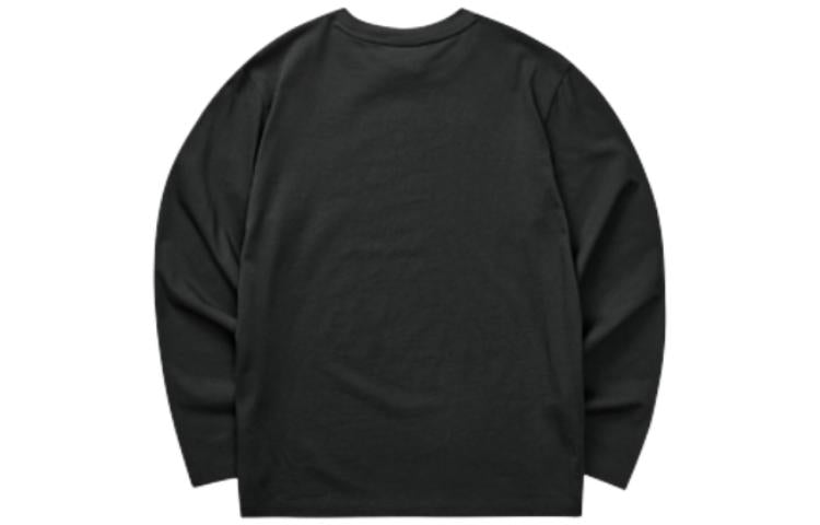 Skechers Logo Printed Crew Sweater 'White Black Blue' L323M073