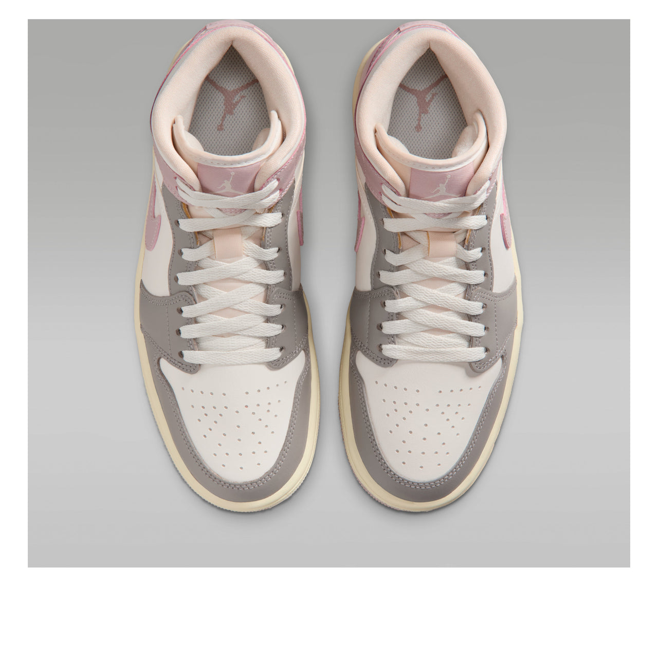 (WMNS) Air Jordan 1 Mid 'Sail Particle Rose' BQ6472-122