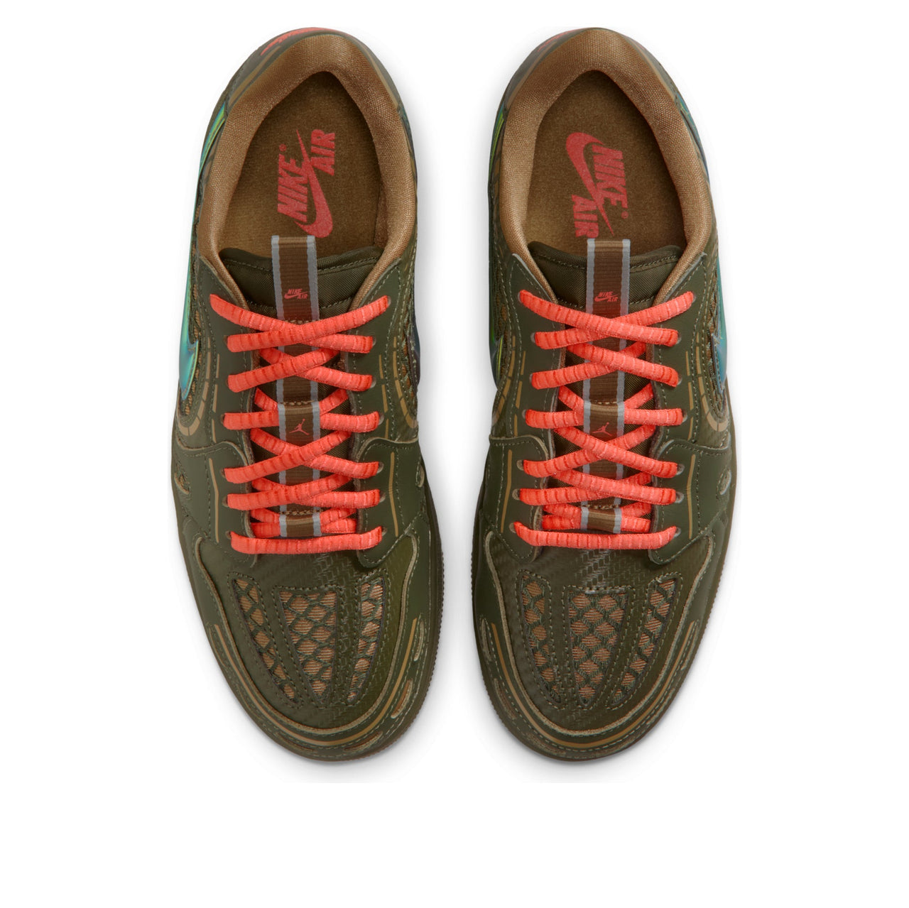 (WMNS) Air Jordan 1 Low Method of Make 'Brown Kelp' HQ2186-300