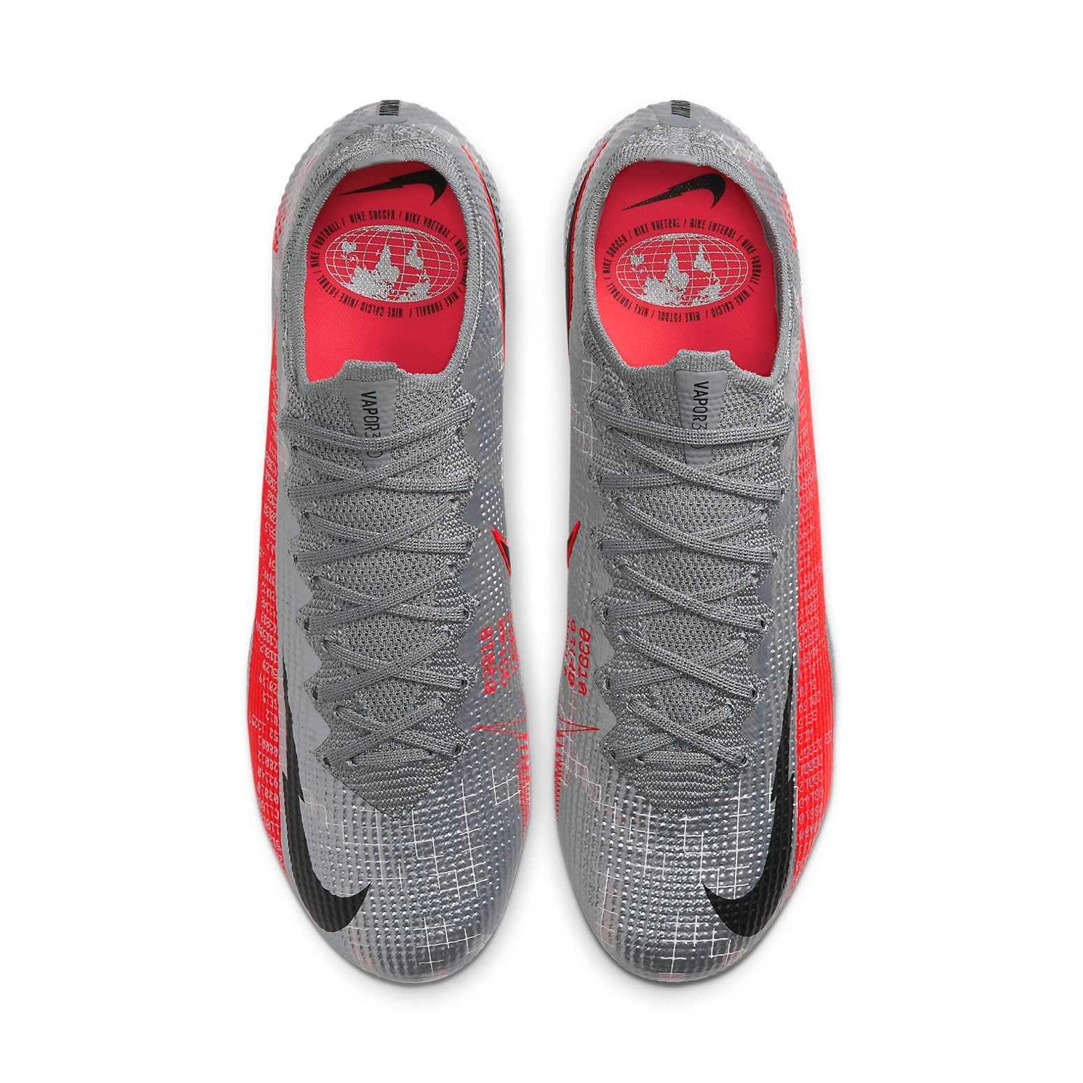 Nike Mercurial Vapor 13 Elite FG 'Metallic Grey Crimson' AQ4176-906