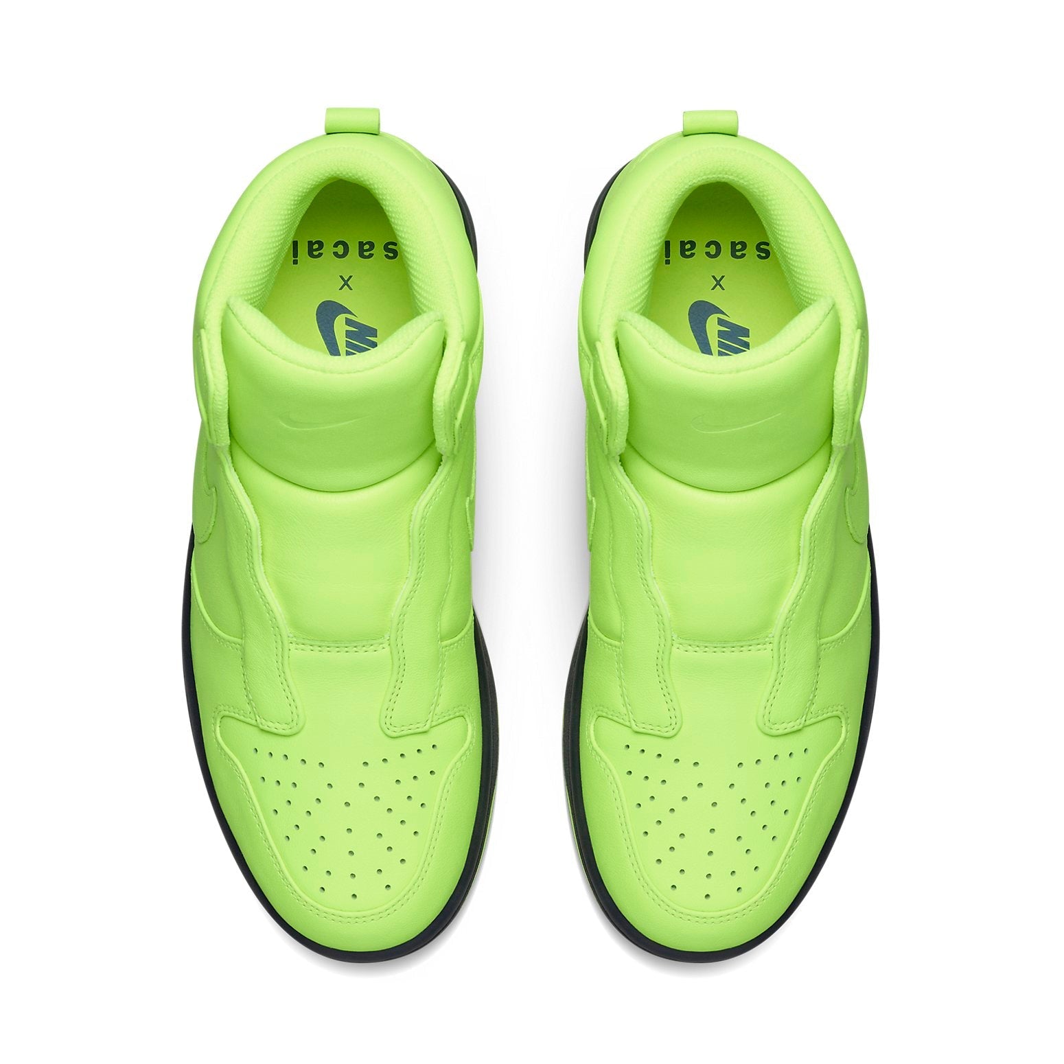 (WMNS) Nike x sacai Dunk Lux 'Volt Obsidian' 776446-774