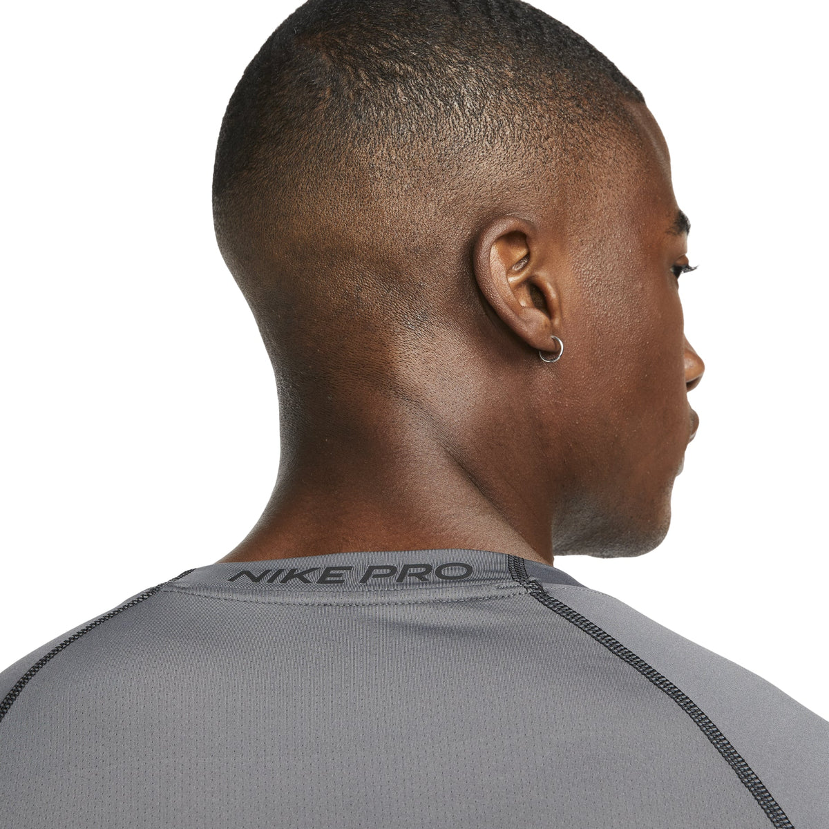 Nike Pro Dri-FIT Tight Short Sleeve Tops 'Grey' DD1993-068