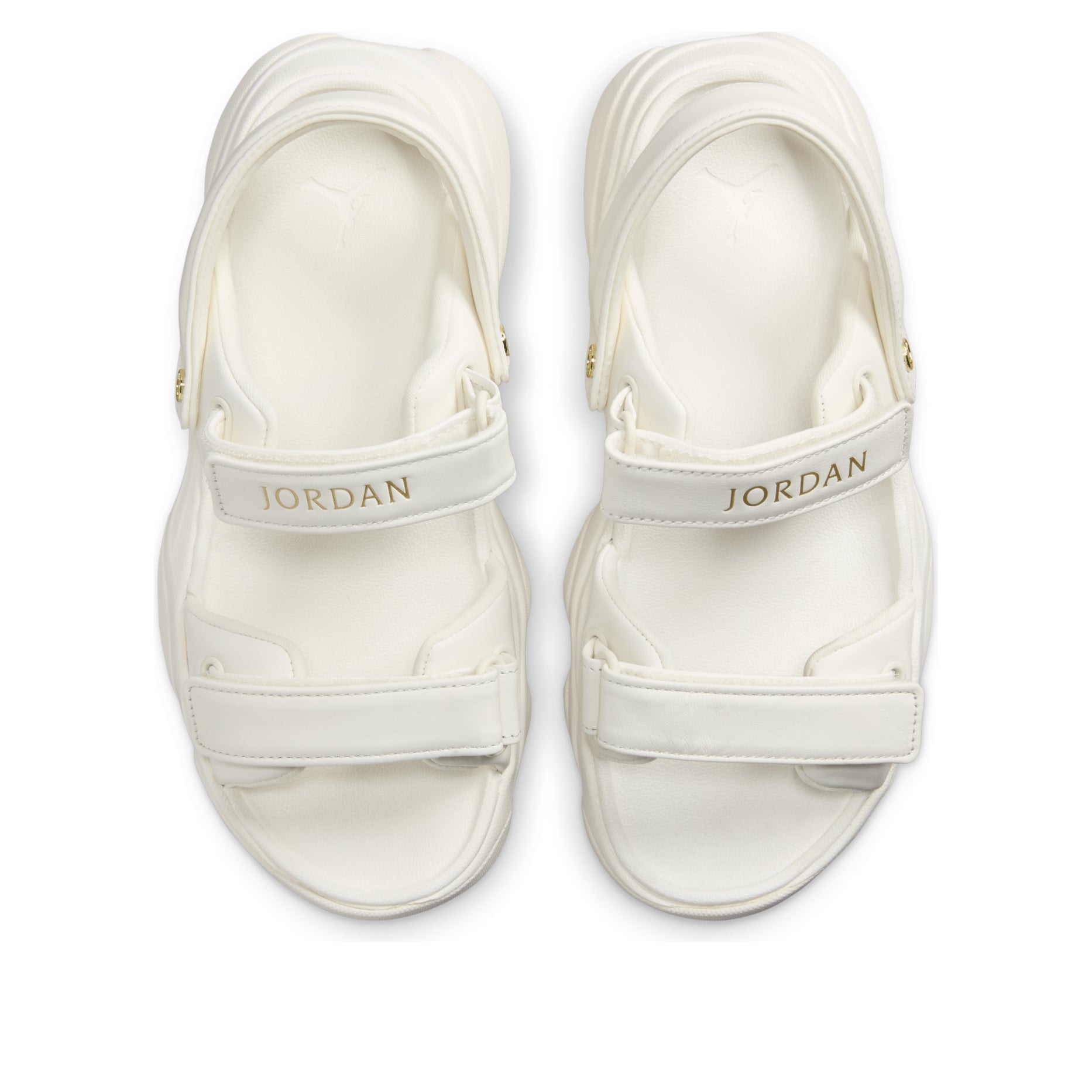 (WMNS) Air Jordan Deja Sandal 'Sail Metallic Gold' FN5036-100