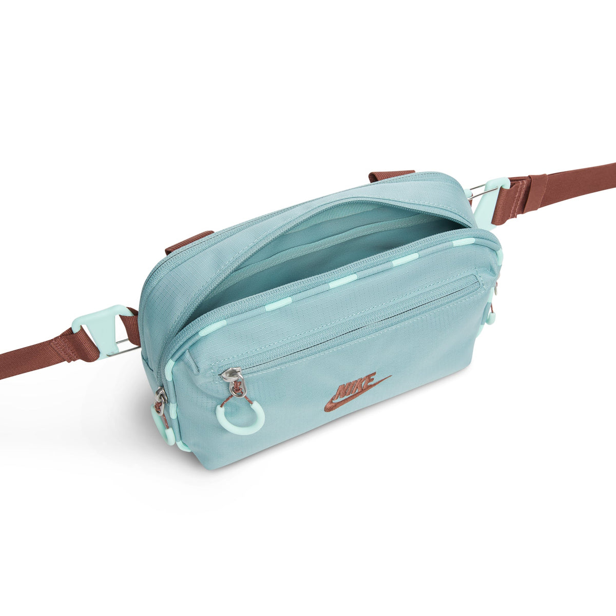 Nike Hayward Patrol Crossbody Bag 'Cannon Mint Red Sepia' HJ8229-017