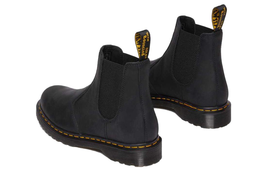 Dr. Martens 2976 Waxed Full Grain Leather Chelsea Boots 'Black' 30673001
