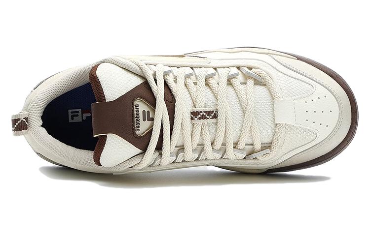 (WMNS) FILA FUSION Nollie Sneakers 'White Beige' T12W332301FGA