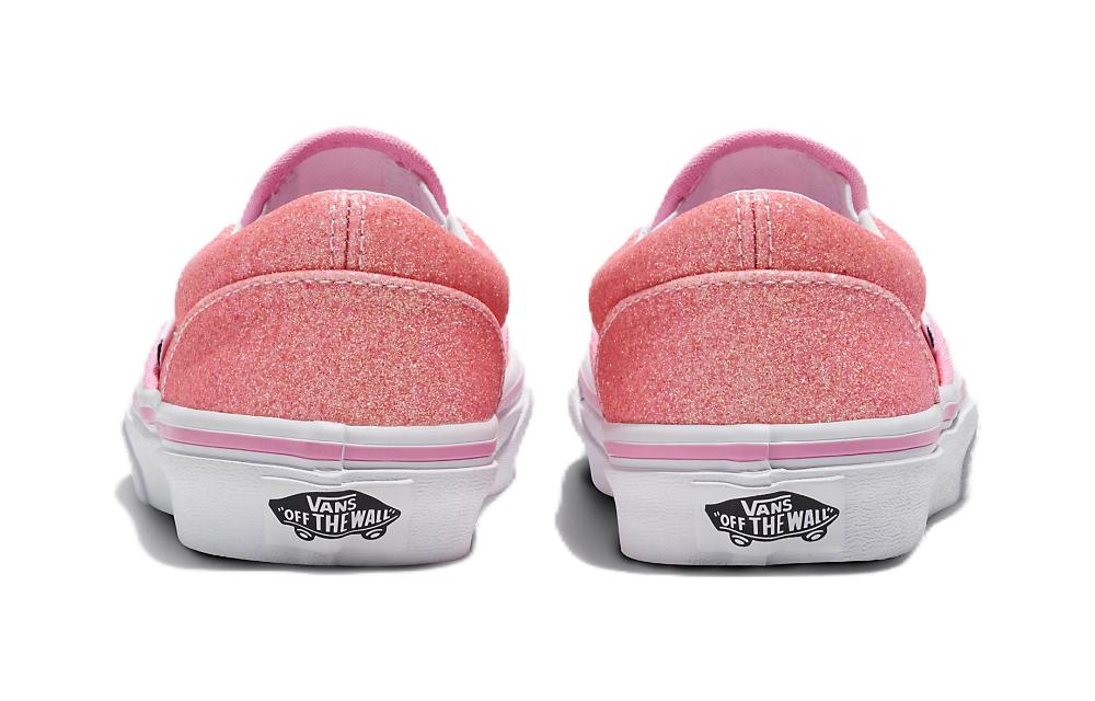 (PS) Vans Classic Slip-On Glitter Shoes 'Pink' VN0005WWPNK