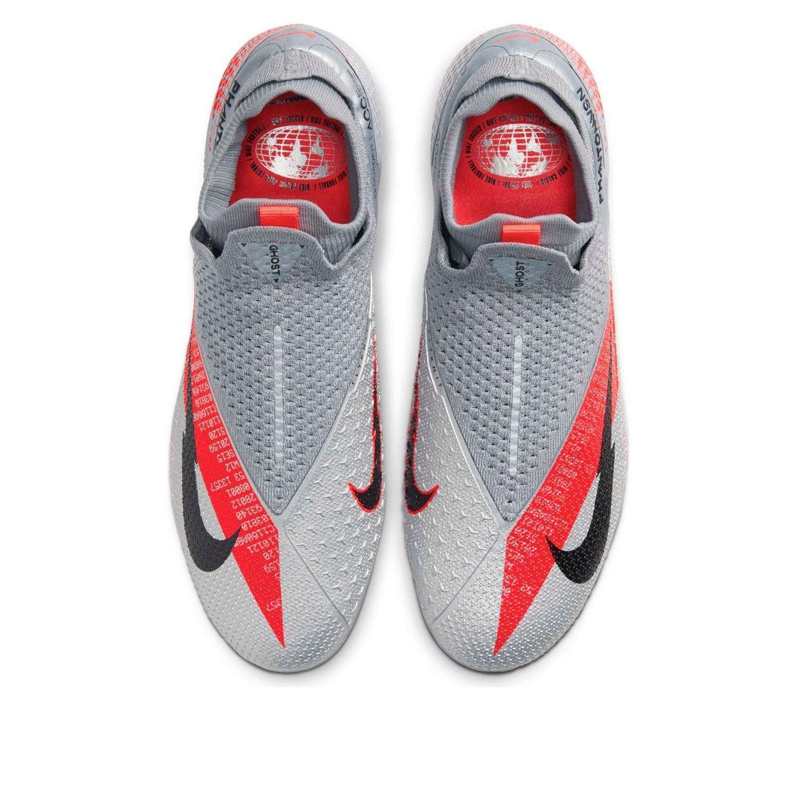 Nike Phantom Vision 2 Elite DF FG 'Metallic Grey Crimson' CD4161-906