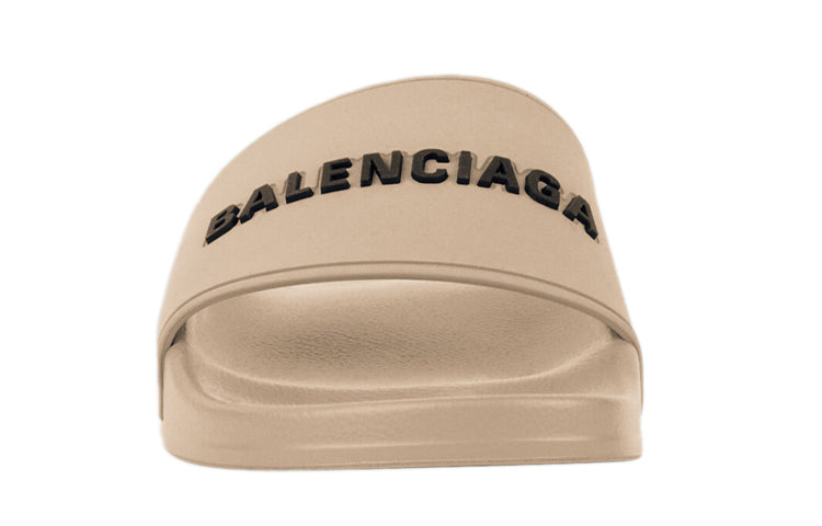 (WMNS) Balenciaga Pool Slides 'Beige' 565547W1S809710