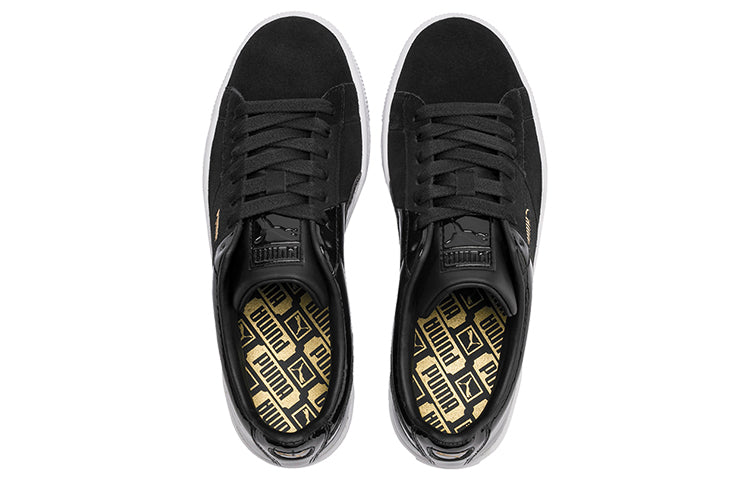 (WMNS) PUMA Basket Remix Black/White 369956-02