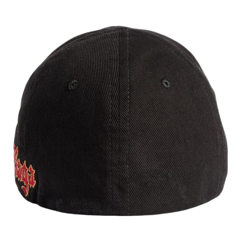 Balenciaga Gothic Placement No Closure Cap 'Black' 8465044F7B51000