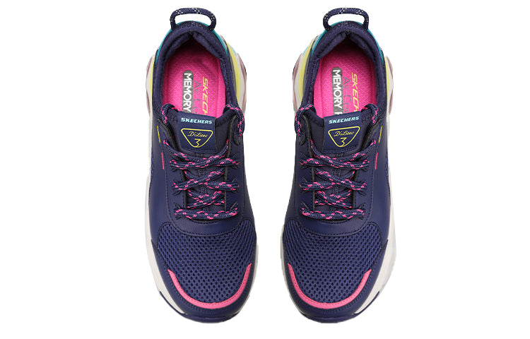(WMNS) Skechers D Lites 3.0 Air Low-Top Running Shoes Blue 149086-NVMT