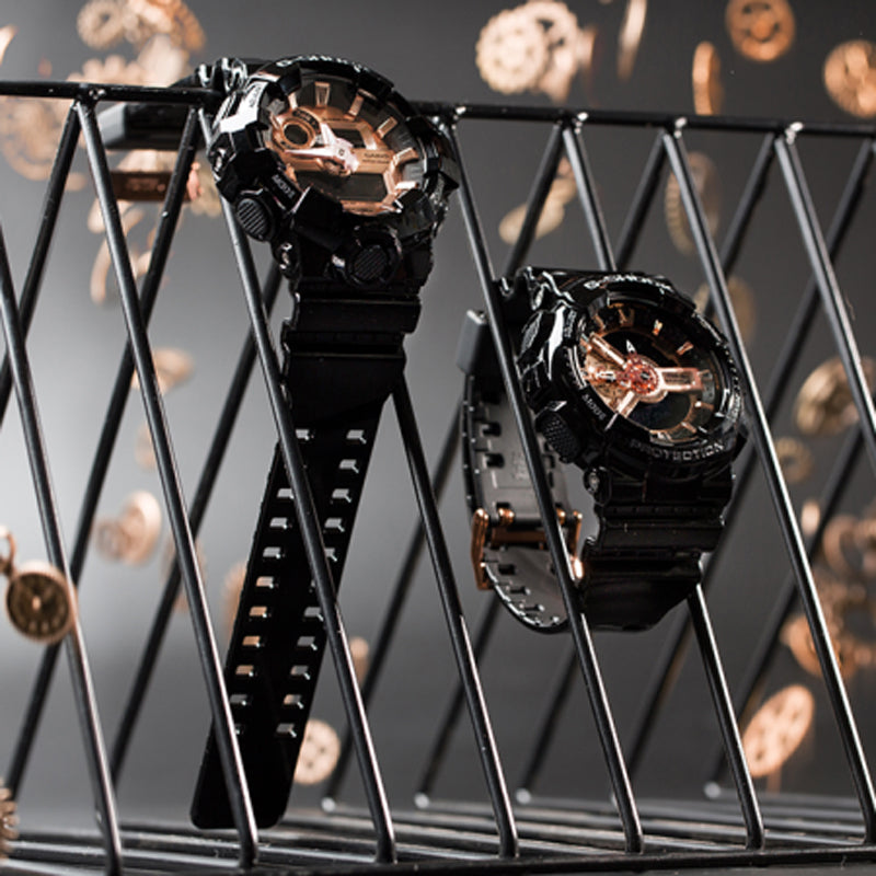 CASIO G-Shock Analog-Digital 'Black Rose' GA-110MMC-1ADR