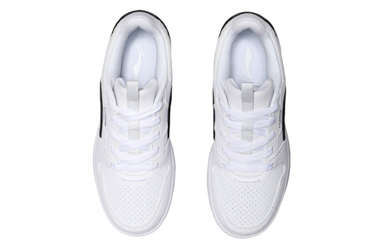 (WMNS) Li-Ning Classic Skateboarding Low 'White Red' AGCP252-3
