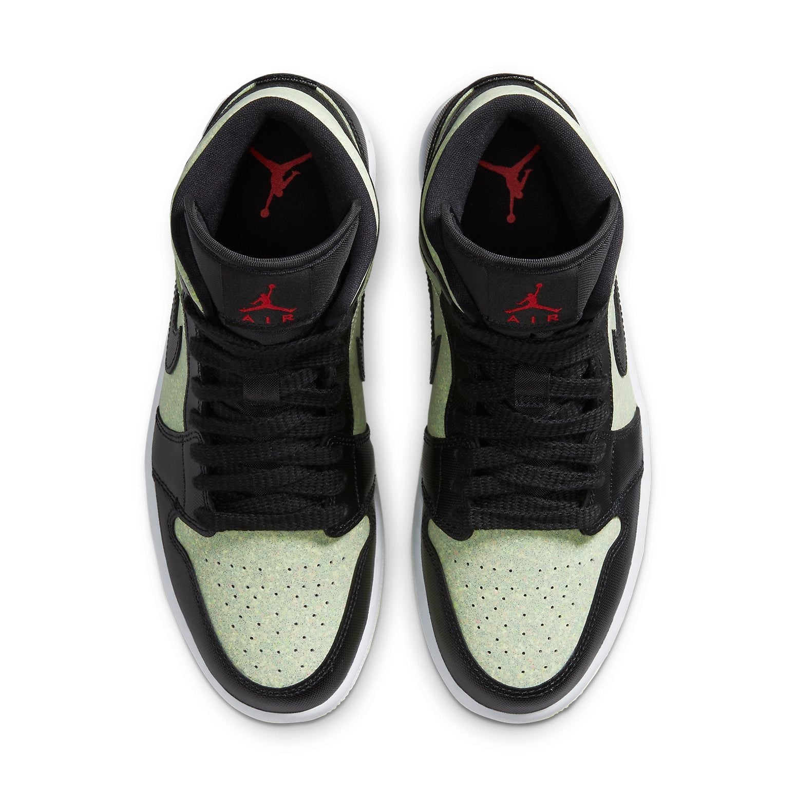 (WMNS) Air Jordan 1 Mid SE 'Black Barely Volt' CV5276-003