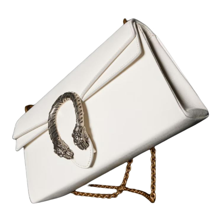 (WMNS) Gucci Dionysus Medium Shoulder Bag 'White' 874735-AAGD5-9214