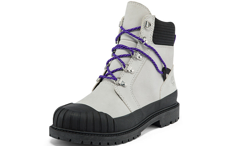 (WMNS) Timberland Heritage Rubber Toe 6 Inch Hiking Boot 'White' A2JX9W