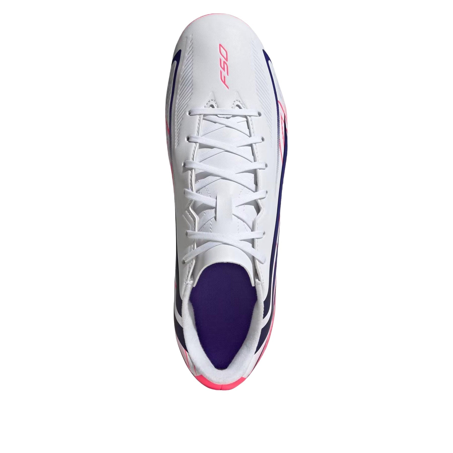 adidas F50 Hyperfast Club FG/MG/AG 'White Solar Purple' KJ0990