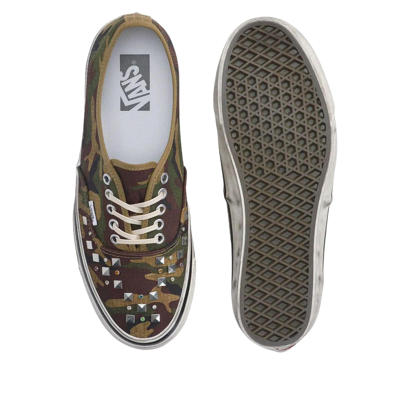 Vans Premium Authentic 'Woodland Camo Green' VN000D9NWVD