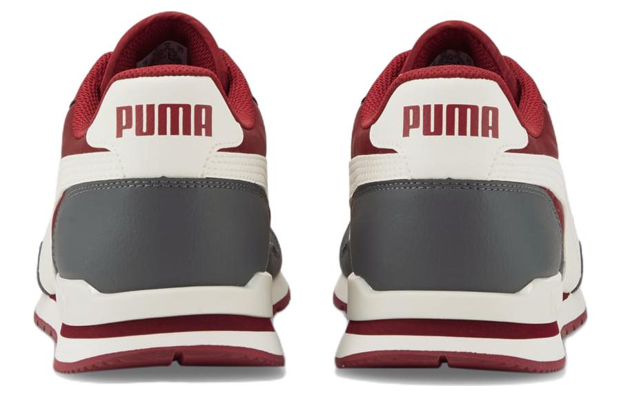 PUMA St Runner v3 Low Tops Red Gray 384857-04