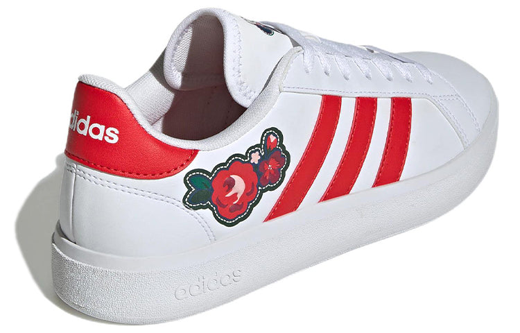 (WMNS) adidas x Disney Grand Court Base 2.0 Lifestyle 'White Vivid Red' GV9550
