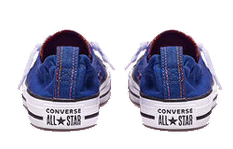 (WMNS) Converse Chuck Taylor All Star Shoreline Slip Low Top Canvas Blue White 565443F