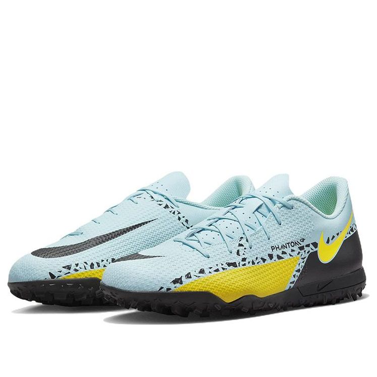 Nike Phantom GT2 Club TF 'Glacier Ice Yellow Strike Sunset Glow Black' DC0821-407