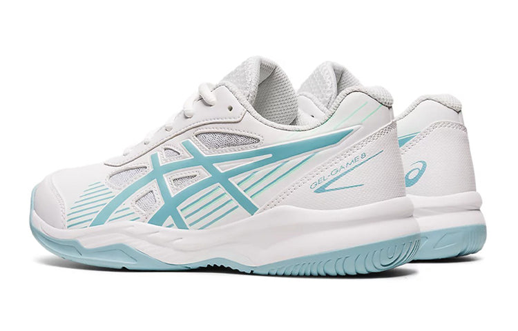 (GS) ASICS Gel Game 8 'White Smoke Blue' 1044A025-106