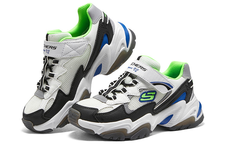 (GS) Skechers Stamina V2 'White Black Green' 405244L-WBLM