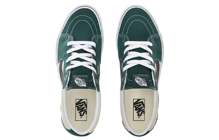 Vans Leather SK8-Low 'Green White Black' VN0A4UUK2V6