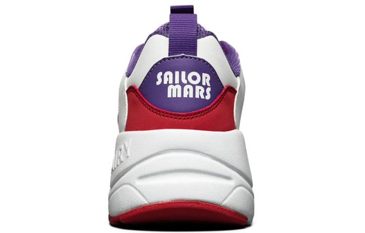 (WMNS) Sailor Moon x Skechers D Lites Airy 2.0 Running Shoes White/Purple 66666267-WPR