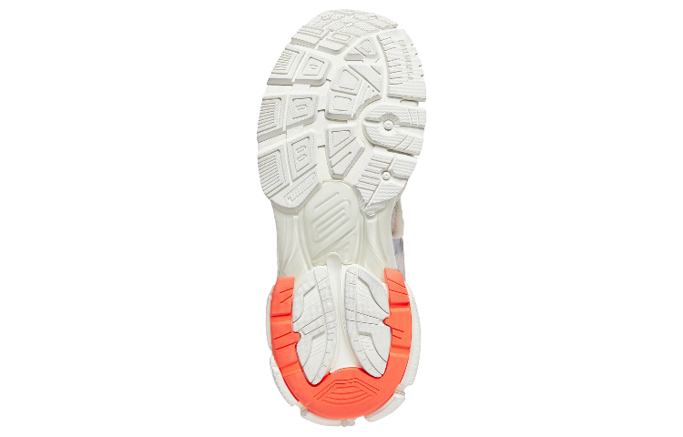 (WMNS) Balenciaga Runner Sneakers 'White Fluo Orange Mesh and Nylon' 677402W3RBM9770