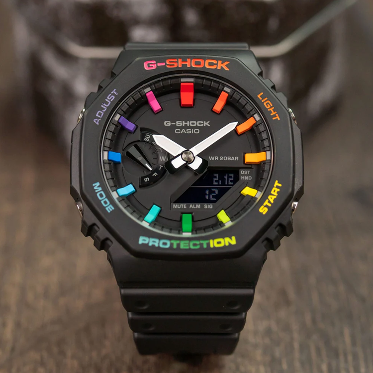 CASIO G-Shock Analog-Digital 'Black' GA-2100-1AER-IFLW