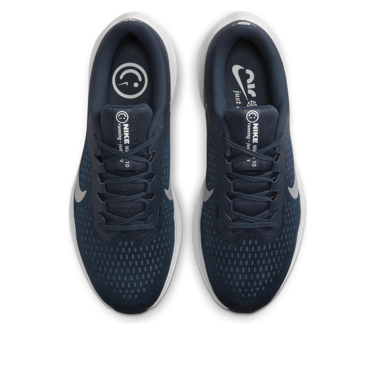 Nike Air Zoom Winflo 10 'College Navy Metallic Silver' DV4022-400