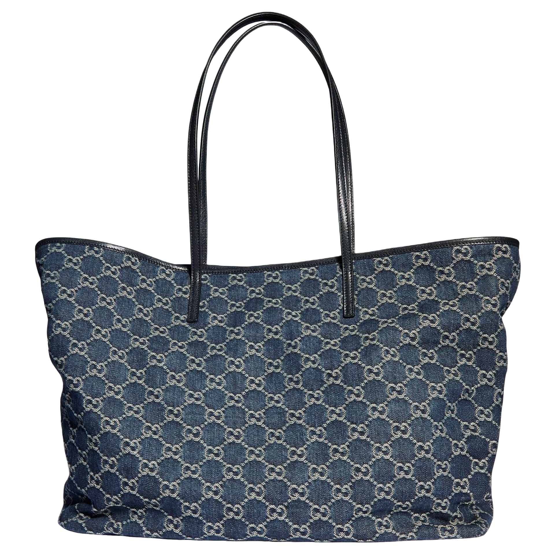 (WMNS) Gucci Tribeca Large Tote Bag 'Dark Blue' 874745-FAF8V-4042