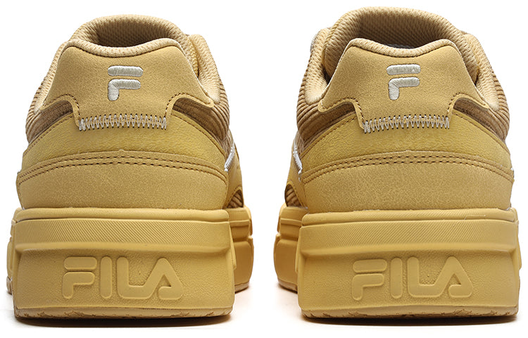 (WMNS) FILA FUSION Bank Skate Shoes 'Yellow' T12W242205FSI