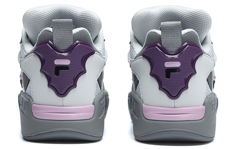 (WMNS) FILA FUSION Desperado Vintage Basketball Shoes 'White Grey Purple' T12W313203FVQ