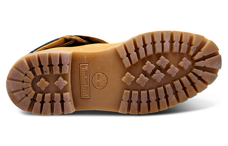 Timberland Roll Top Wide Fit Boots Basic 'Wheat Blue' 6723BW