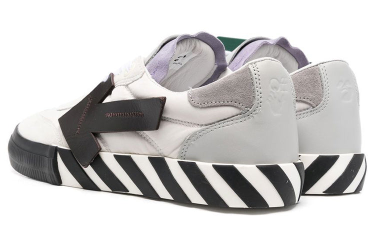 Off-White New Vulcanized Low 'White Black' OMIA232S22LEA0010110