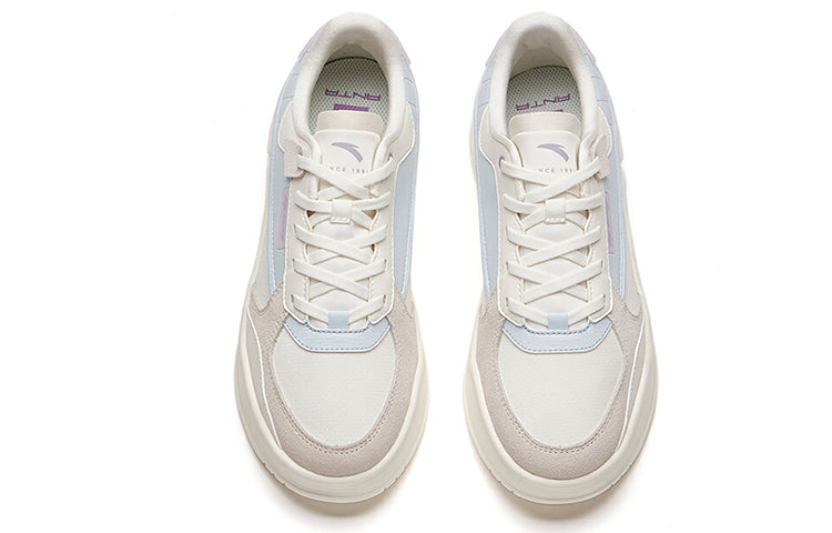(WMNS) ANTA Life Series Sneakers 'White Purple Grey' 922138823-3