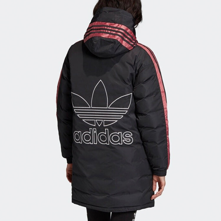 (WMNS) adidas Originals Down Jacket 'Black Red' FL0044