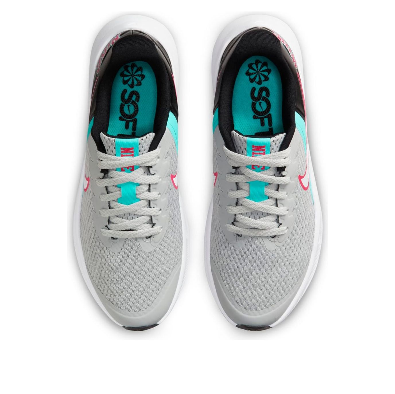 (GS) Nike Star Runner 3 'Grey Black Pink' DD1144-001