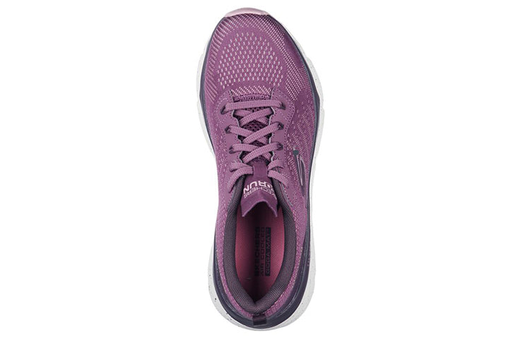 (WMNS) Skechers Max Cushioning Elite 'Purple White' 128269-BURG