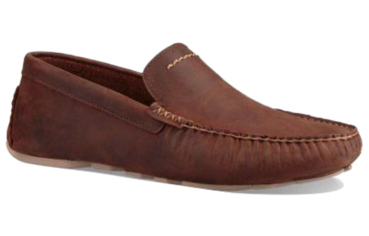 UGG Henrick Moccasin Shoes 'Brown Red' 1017317-RDCL